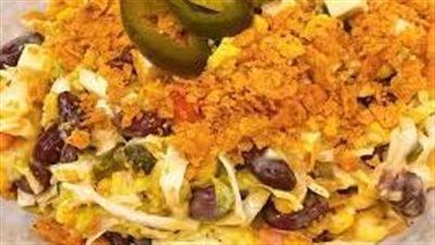 سلطة الناتشوز شهية وسهلة التحضير